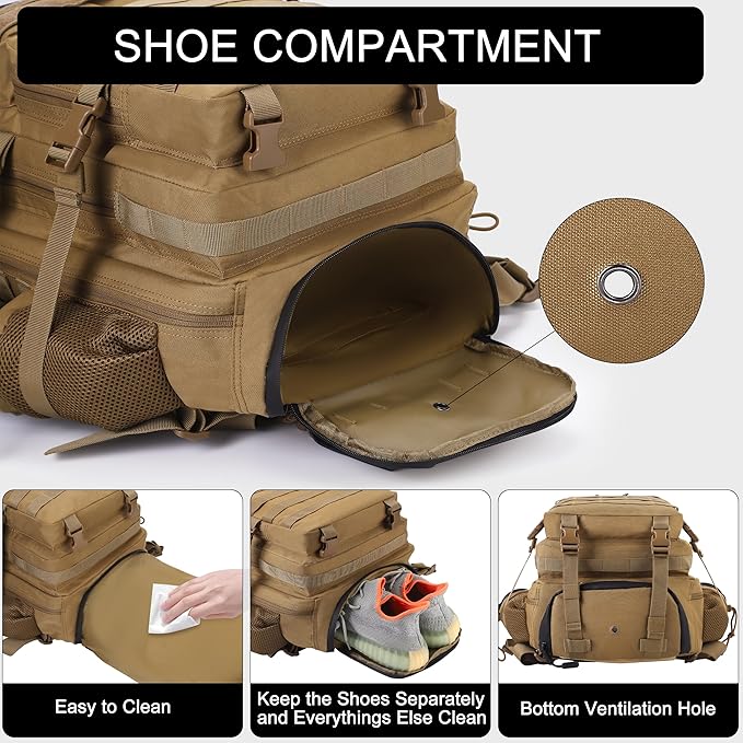 1.2 Shoe Compartment(khaki)