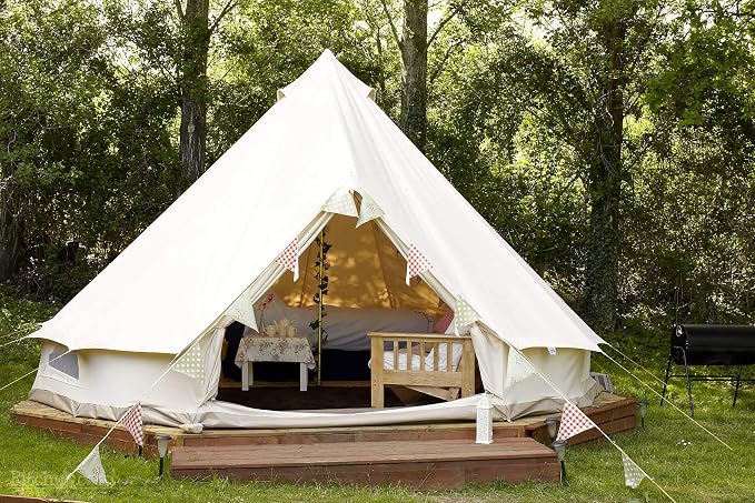 Beige Cotton Canvas