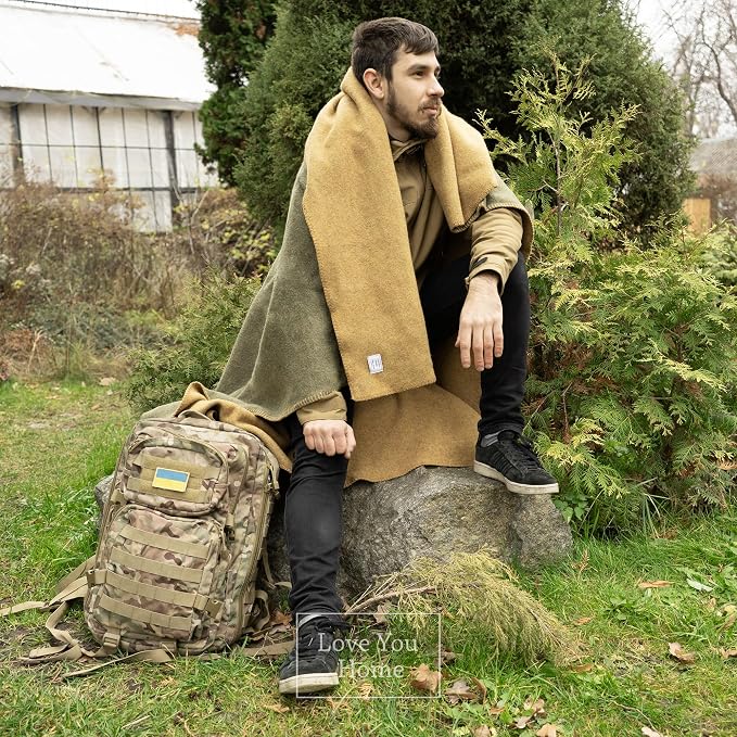 Olive Green - Mustard