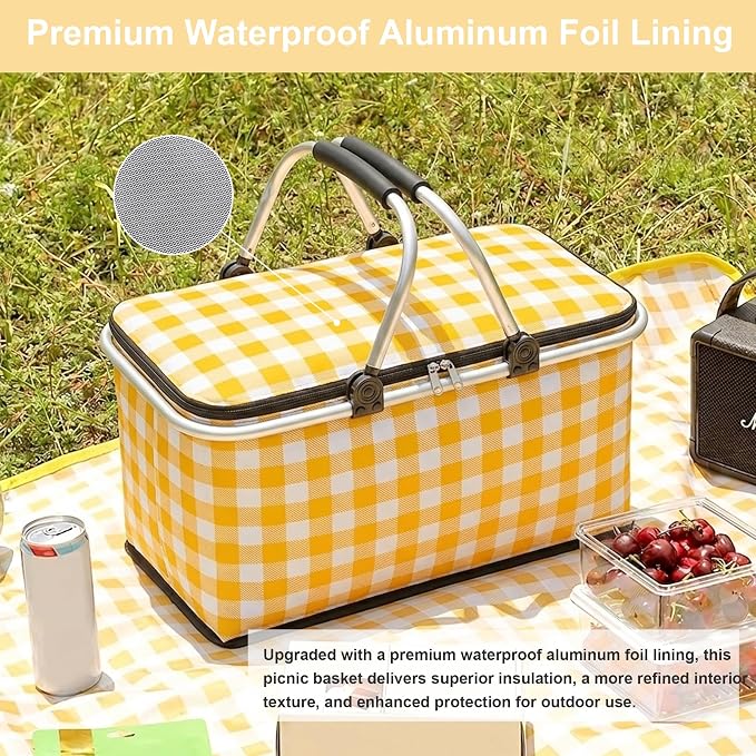 Premium Yellow Grid