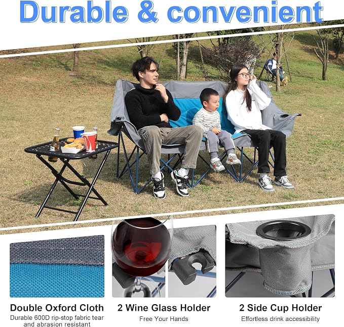 Blue & Grey-3 Person