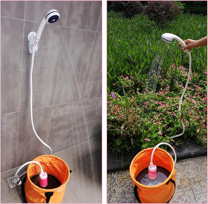 Pink Shower with Valve