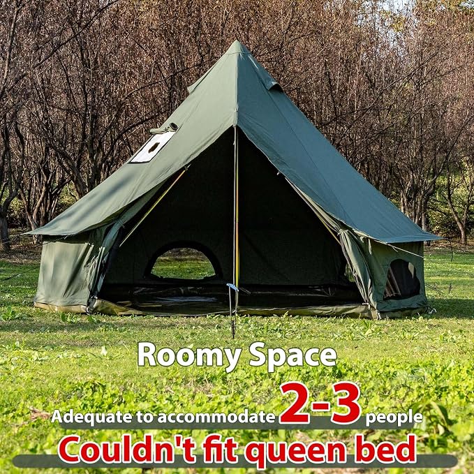 10ft*10ft*6.6ft (2-3 person)(Green)