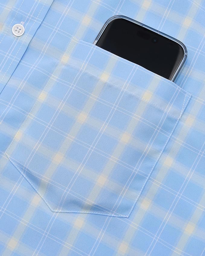 Blue Yellow Plaid