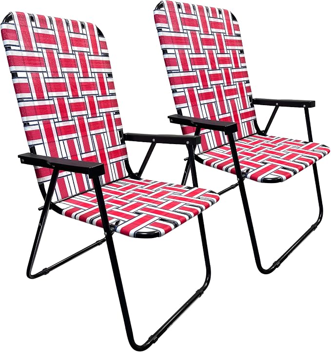 2 Pack Red/Blue Stripes