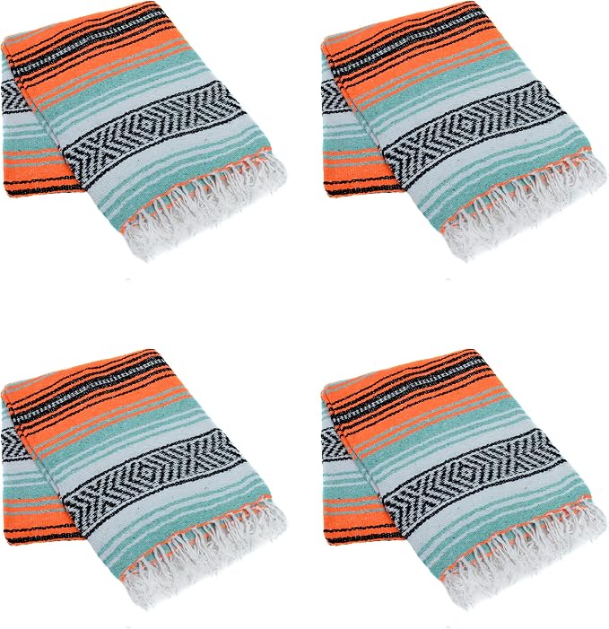 Orange/Mint Green/White