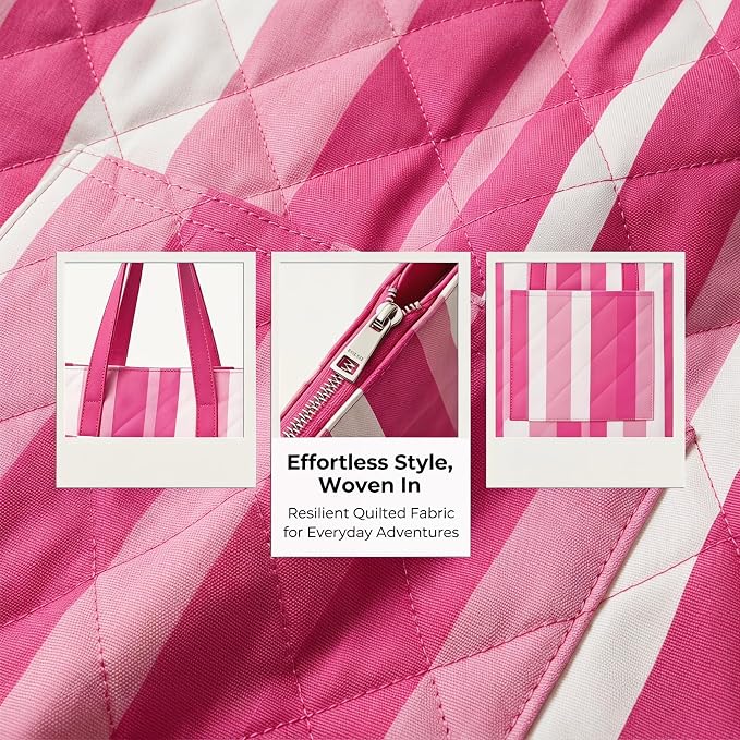 Pink and White Checkered Pattern