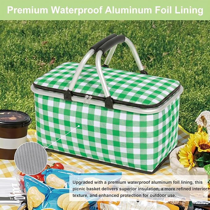 Premium Green Grid