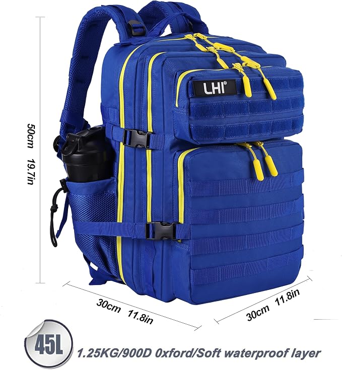 1.6 Blue With Yellow Zipper