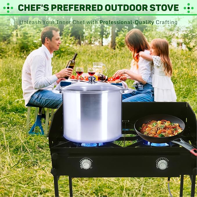 Two Burner Stove + Wind Guard