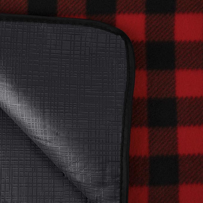 Red & Black Buffalo Check