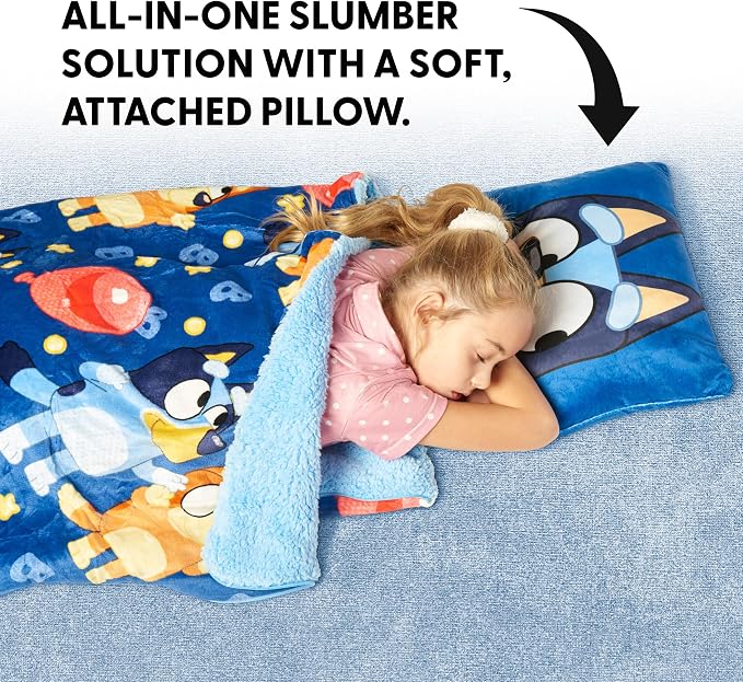 Bluey B for Balloon w/ Pillow
