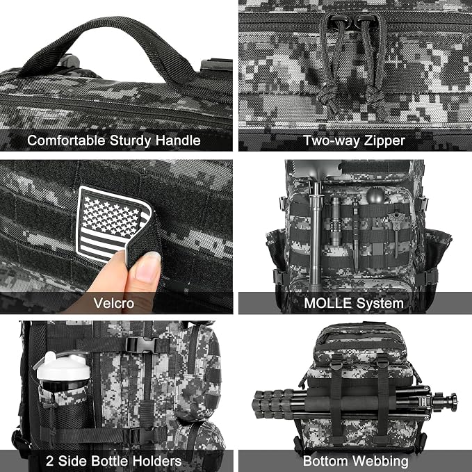 Black Digital Camo
