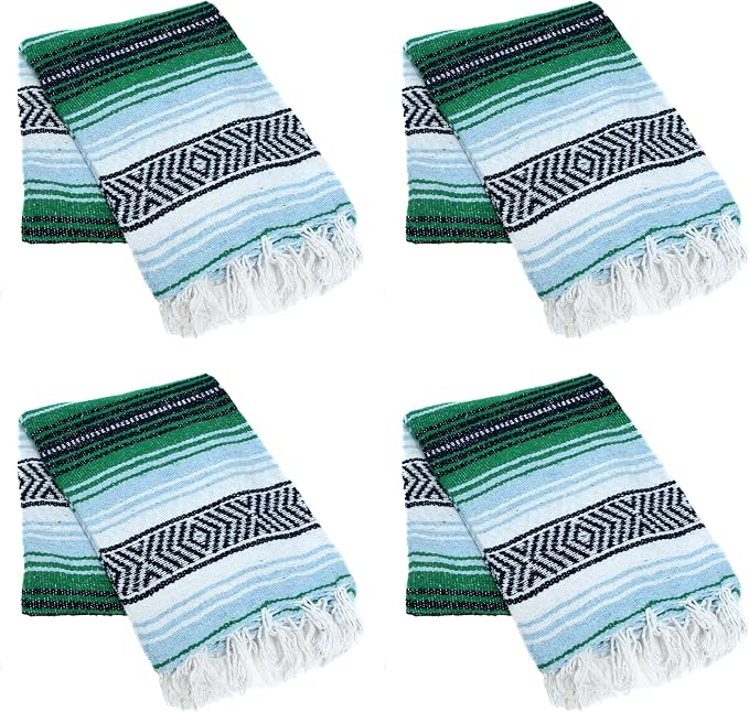 Kelly Green/Light Blue/White