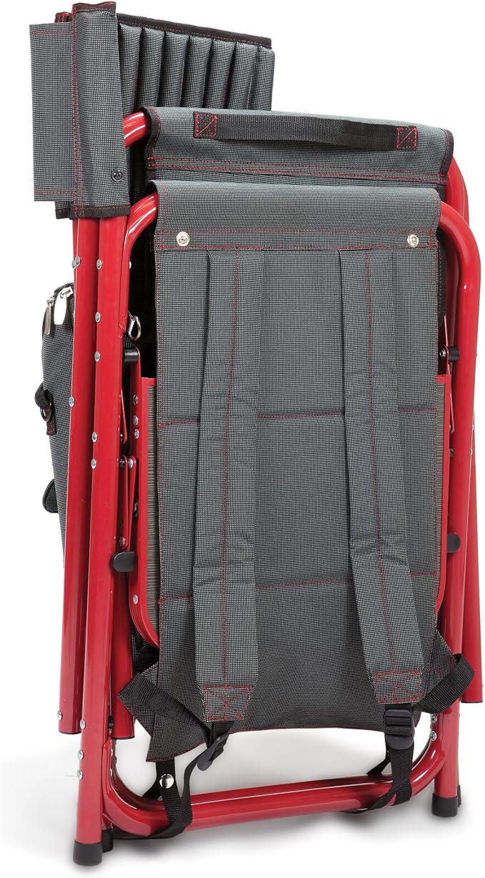 Dark Gray With Red Accents