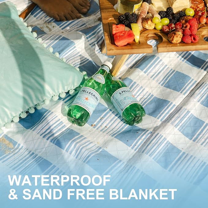 Elegant White with Beach Blanket