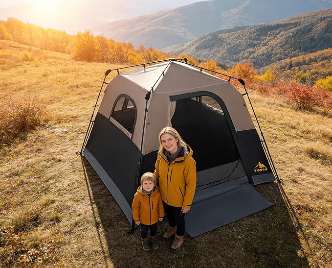 4 Person Black/2-Layer