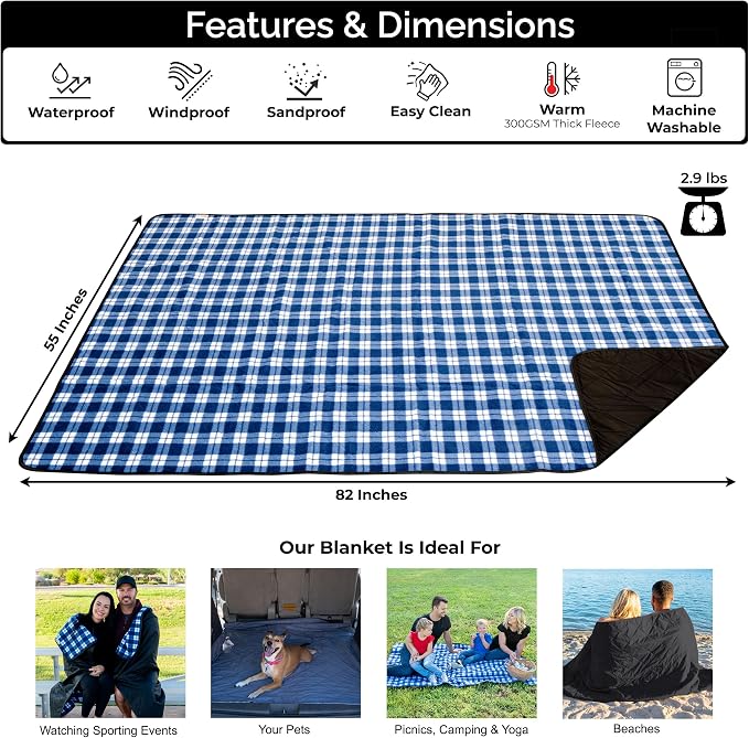 Plaid Blue