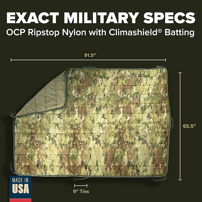 Ocp Camo Front, Tan Back, Zipper