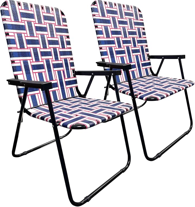2 Pack Blue/Red Stripes