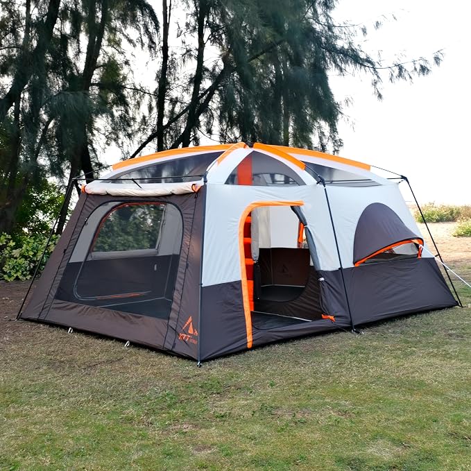 Brown-12 Person-2 Bay Windows