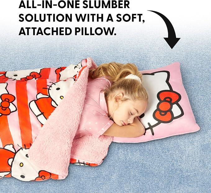Hello Kitty Bow Friendly w/ Pillow