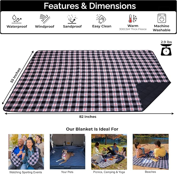 Plaid Black