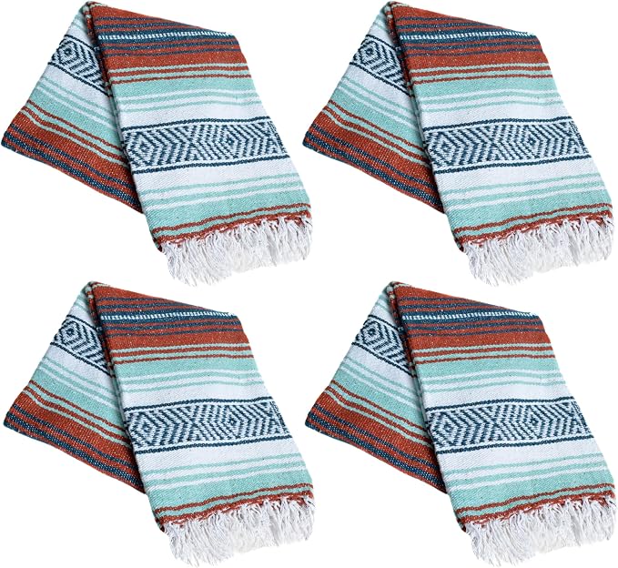 Turquoise Green/Mint/Terracotta/White