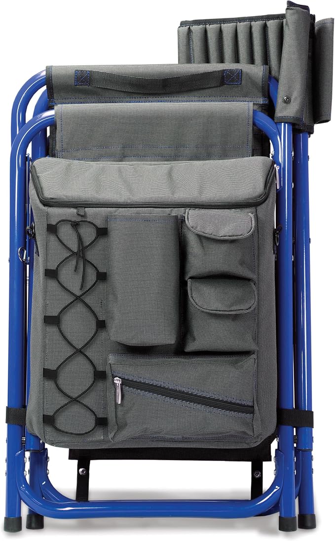 Dark Gray With Blue Accents