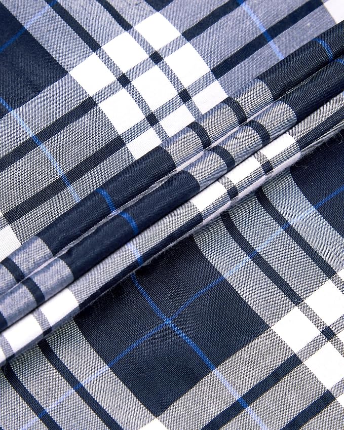 Navy Blue Plaid