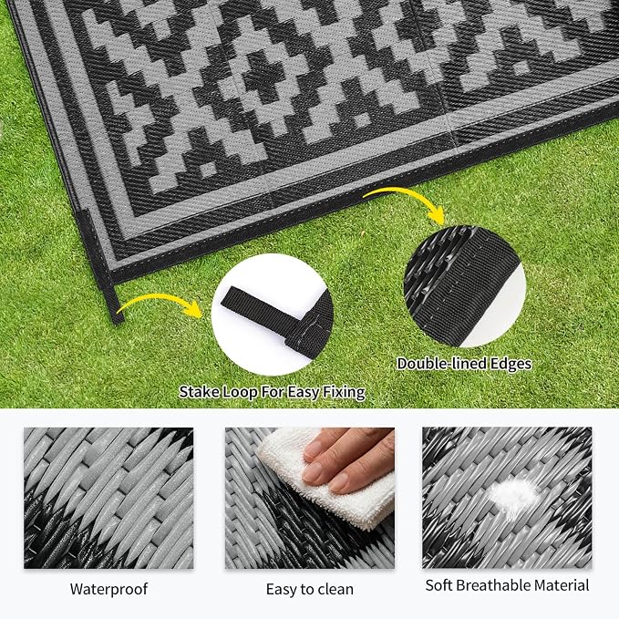 Stripe Black Grey