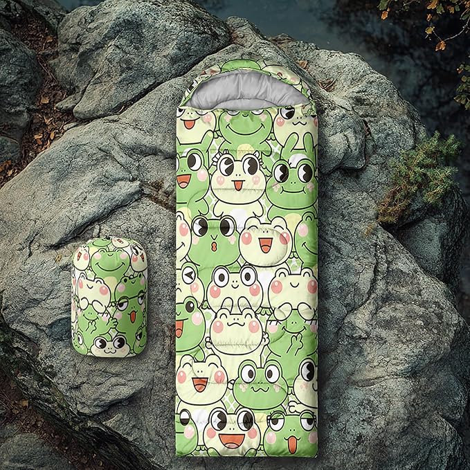 Cute Cartoon Frog Green 7