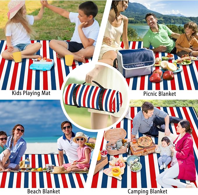 Red White & Blue Stripes