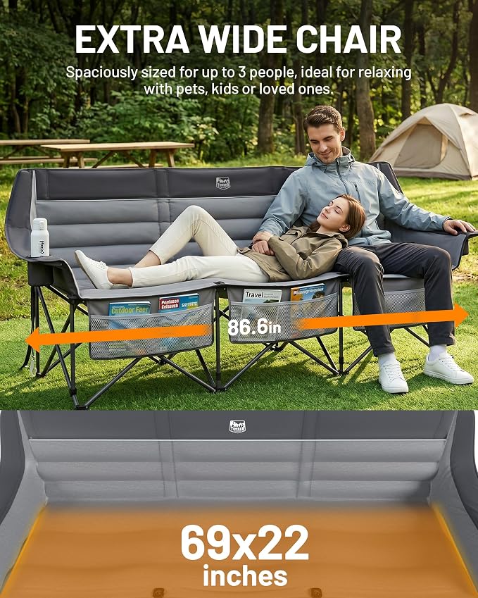 3 Person Grey