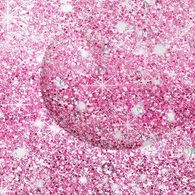 Pink Glitter Star