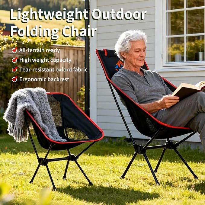 High Backrest, Black and Red