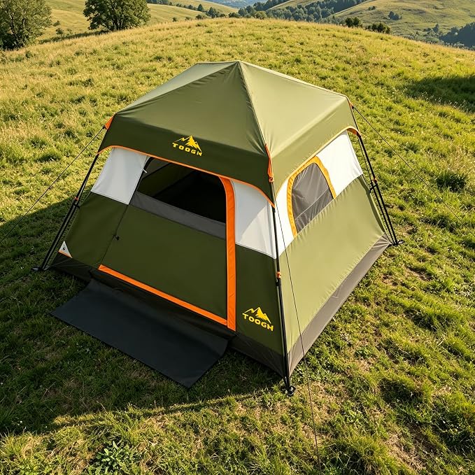 4 Person Army Green