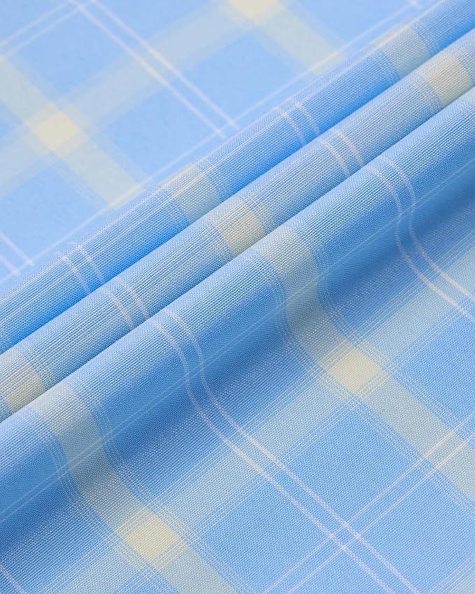 Blue Yellow Plaid