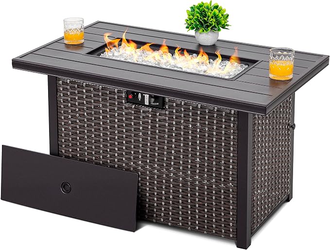 Aluminum & Rattan