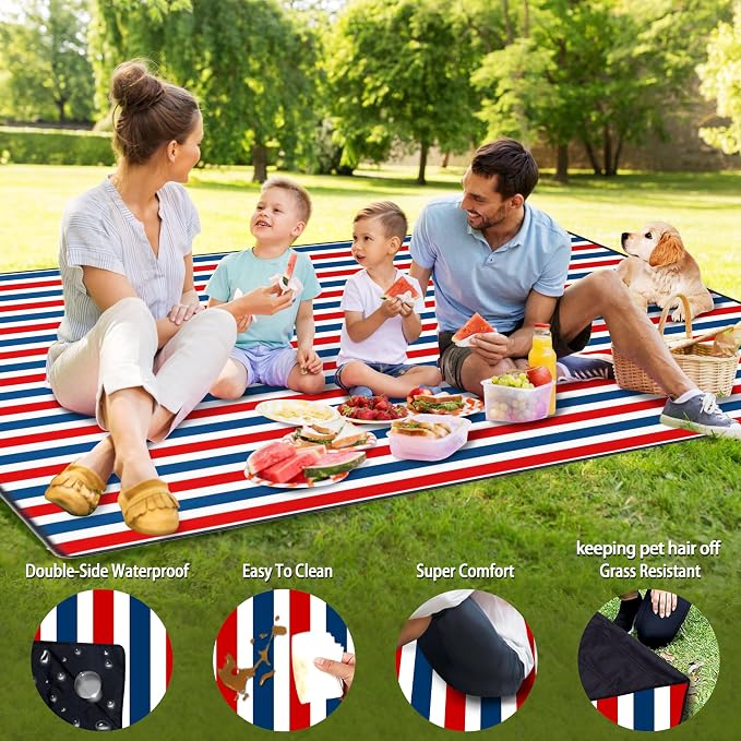 Red White & Blue Stripes