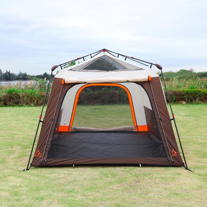 Brown-6 Person-Instant