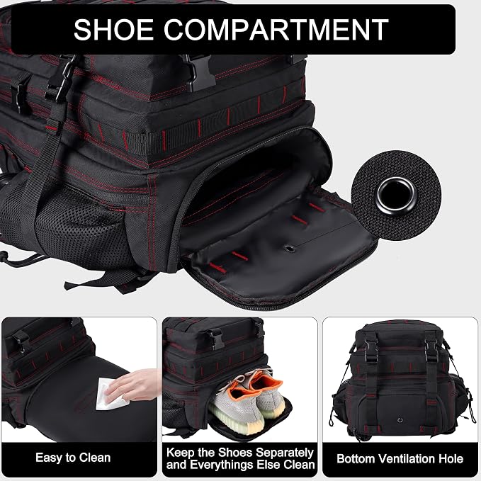 1.21 Shoe Compartment（black Red Line）
