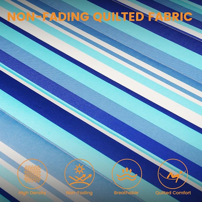 Mixed Blue Stripes