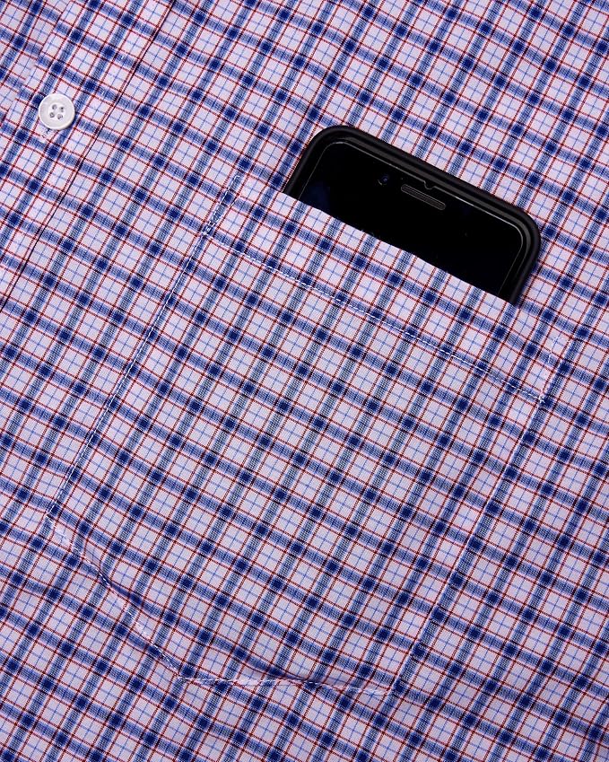 Blue Red Gingham