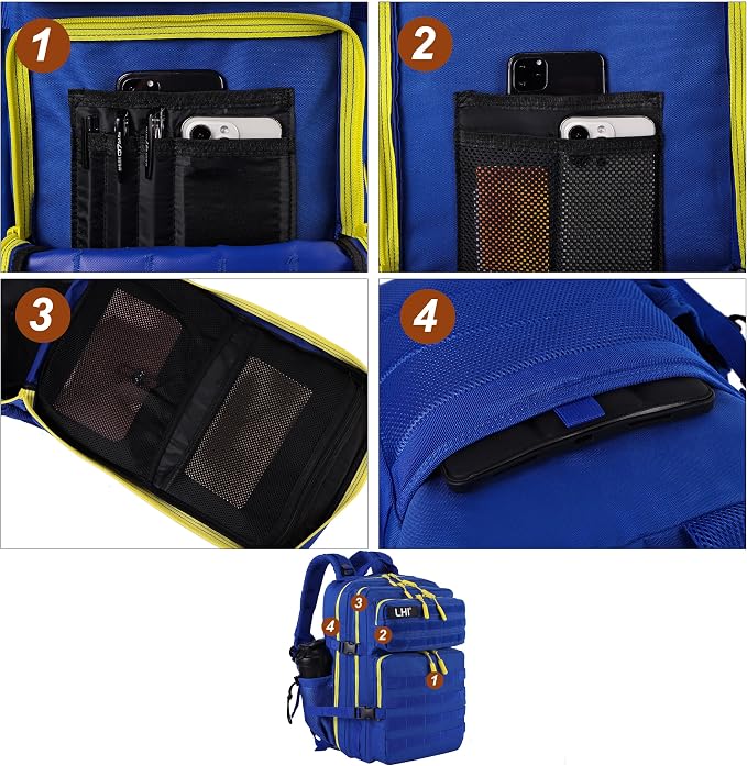 1.6 Blue With Yellow Zipper