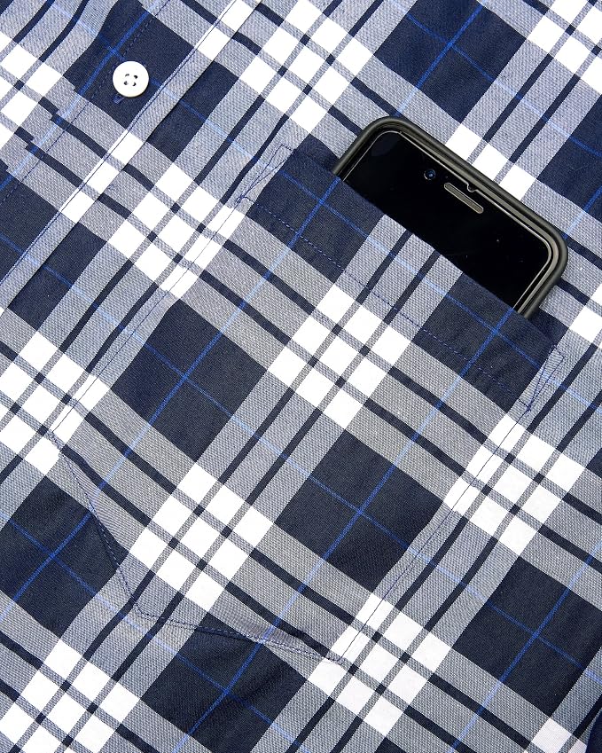 Navy Blue Plaid