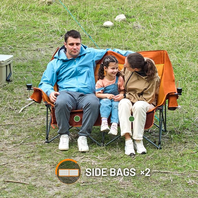 Loveseat Orange