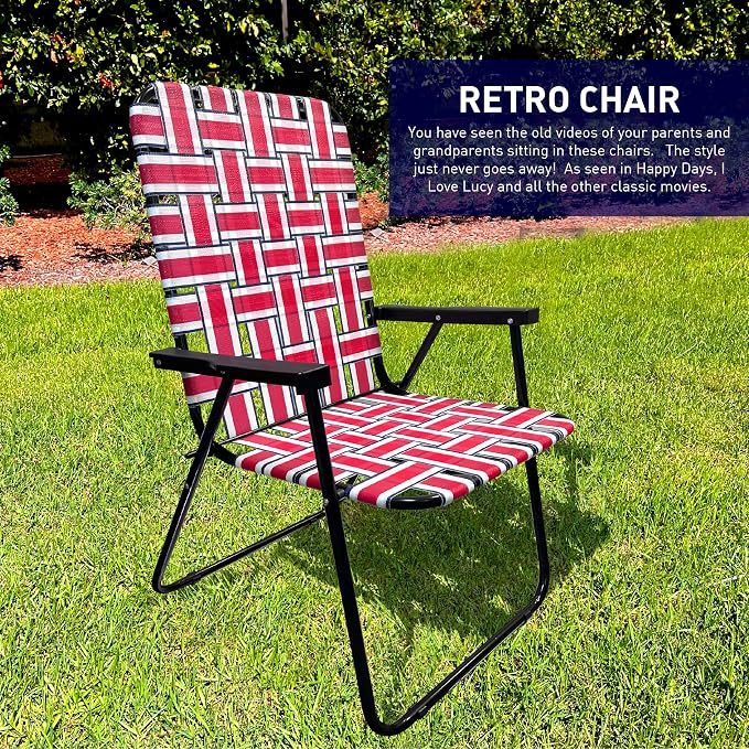 2 Pack Red/Blue Stripes