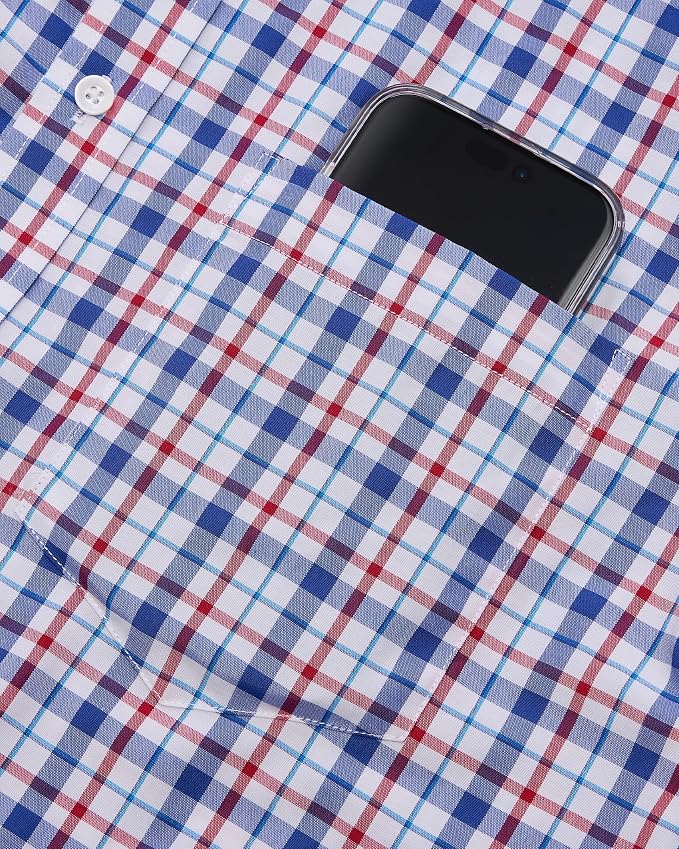 Blue Red Plaid